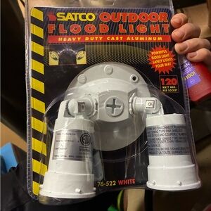 Outdoor Flood Light - White